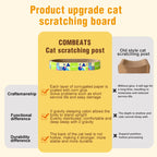 Multifunctional Corrugated Cat Scratching Board Nest and Claw Toy