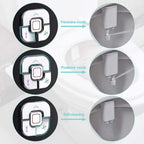 Ultra-Thin Non-Electric Bidet Toilet Seat Attachment with Dual Nozzles