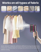 Portable Handheld Garment Steamer and Steam Iron 1200W