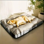 Corduroy Dog Bed Mat Oversized Washable Cushion for Medium and Large Dogs