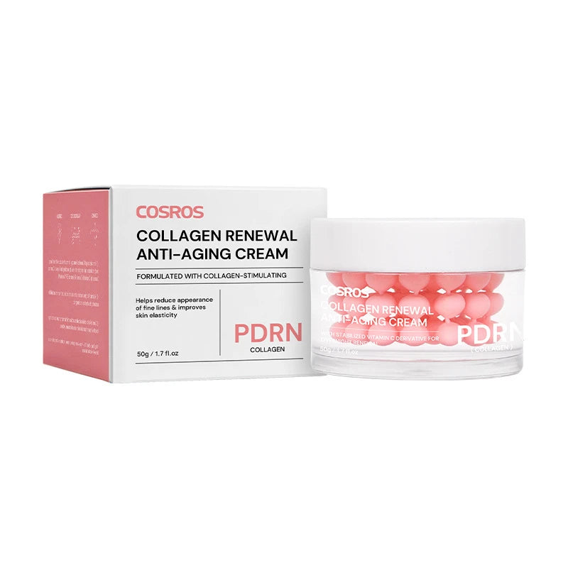 PDRN Pink Collagen Facial Skincare Set Moisturizing Serum and Cream
