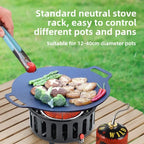 19800W 7-Core Camping Gas Stove and High Power Outdoor Burner