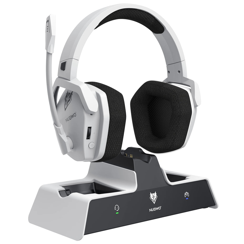 Wireless Bluetooth Over Ear Gaming Headphones With Charging Station G06 Pro