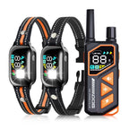 AI Electric Dog Training Collar 3300ft Range IPX7 Waterproof 10-120lbs