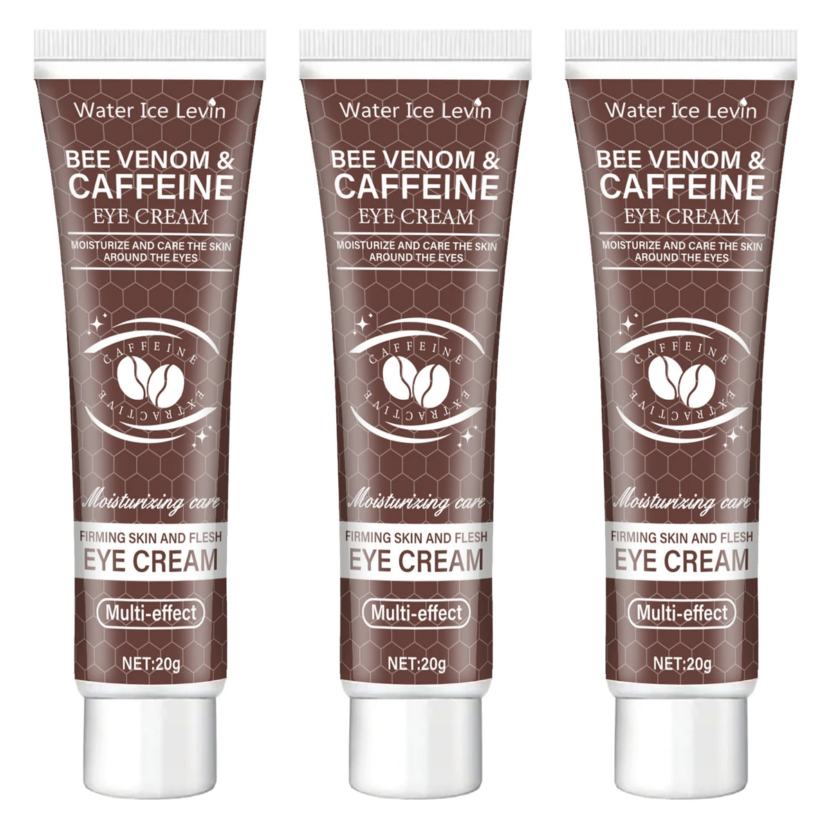 Unisex Natural Caffeine Firming Moisturizing Eye Cream 0.7 oz