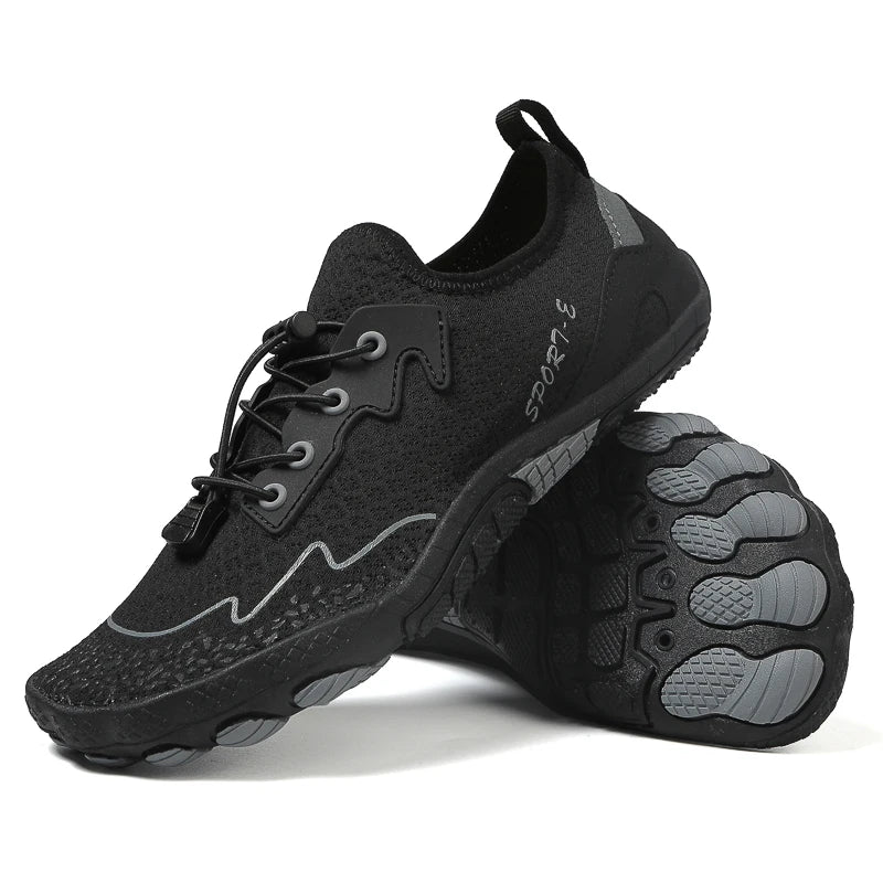 Men's Quick-Dry Water Shoes Lightweight Barefoot Aqua Socks