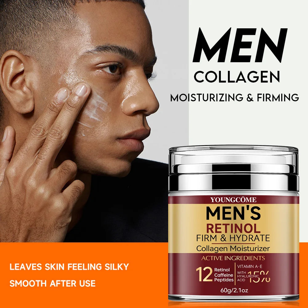 Men's Retinol Collagen Firming Anti-Wrinkle Face Cream