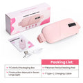 Menstrual Heating Pad with Vibration Massage and Smart Timer