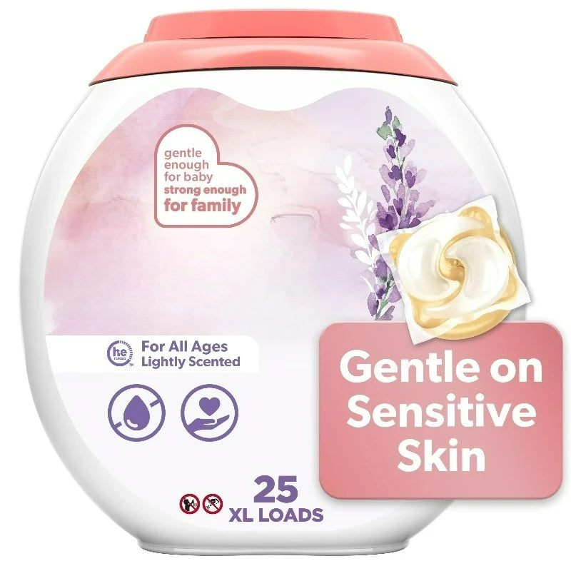 Laundry Detergent Pods and Sensitive Skin Stain Remover