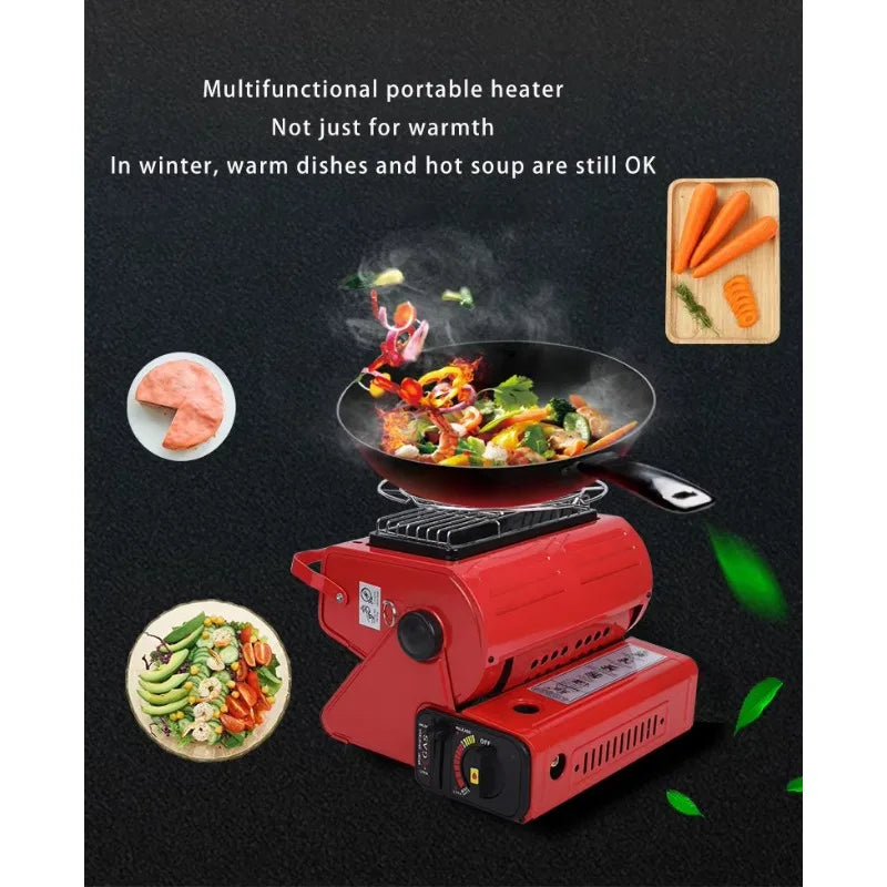 Portable Gas Camping Stove and Outdoor Tent Heater