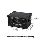 Camping Storage Basket and Detachable Tactical Folding Bag