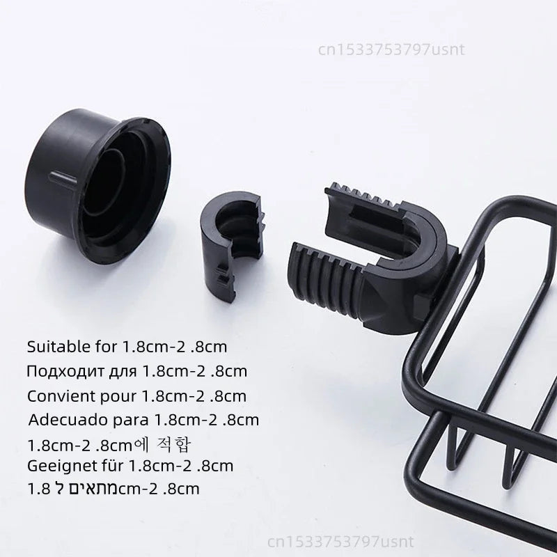 Kitchen Space Aluminum Sink Drain Rack and Sponge Storage Holder