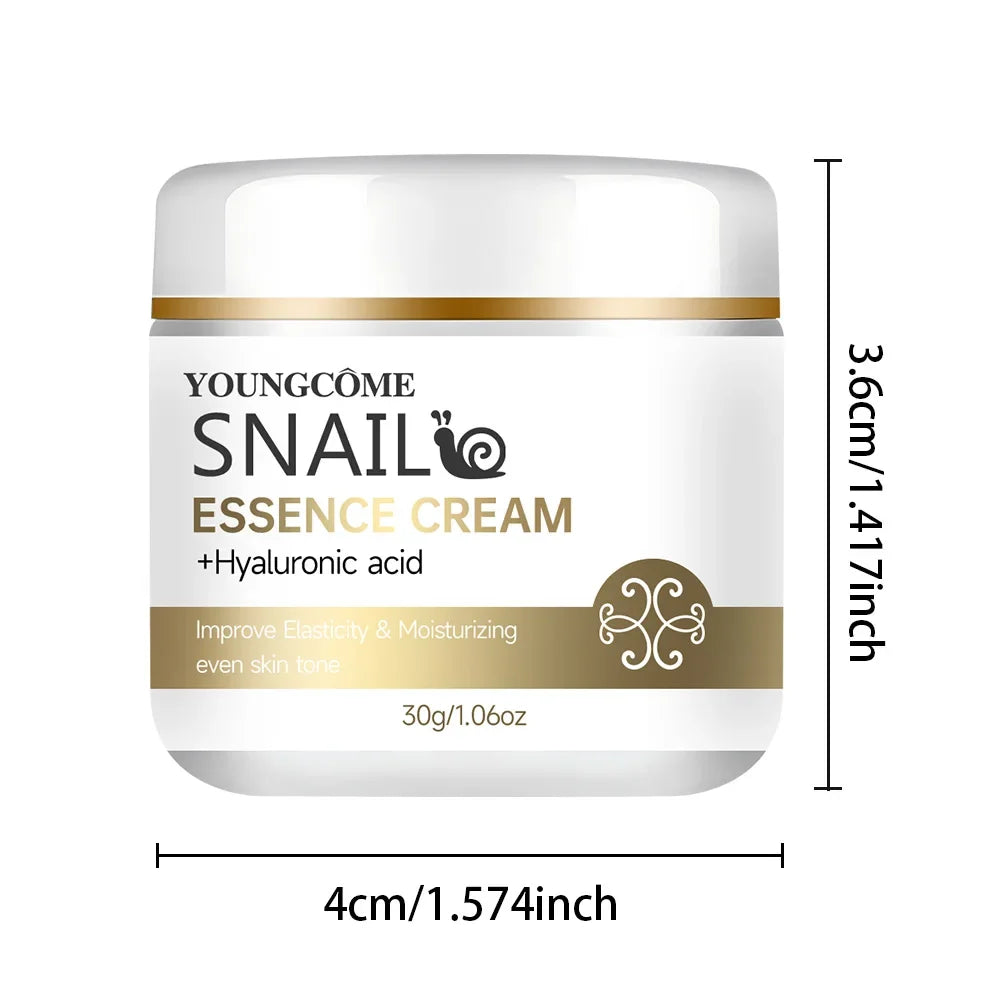 Women's Snail Essence Hyaluronic Acid Moisturizing Face Cream YH0896