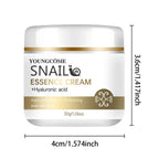 Women's Snail Essence Hyaluronic Acid Moisturizing Face Cream YH0896