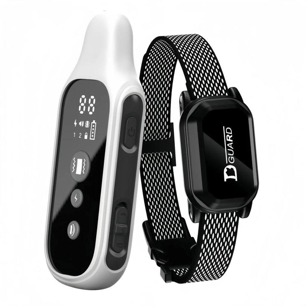 800m Range Dog Training Collar Waterproof Rechargeable Remote Control with LCD Display