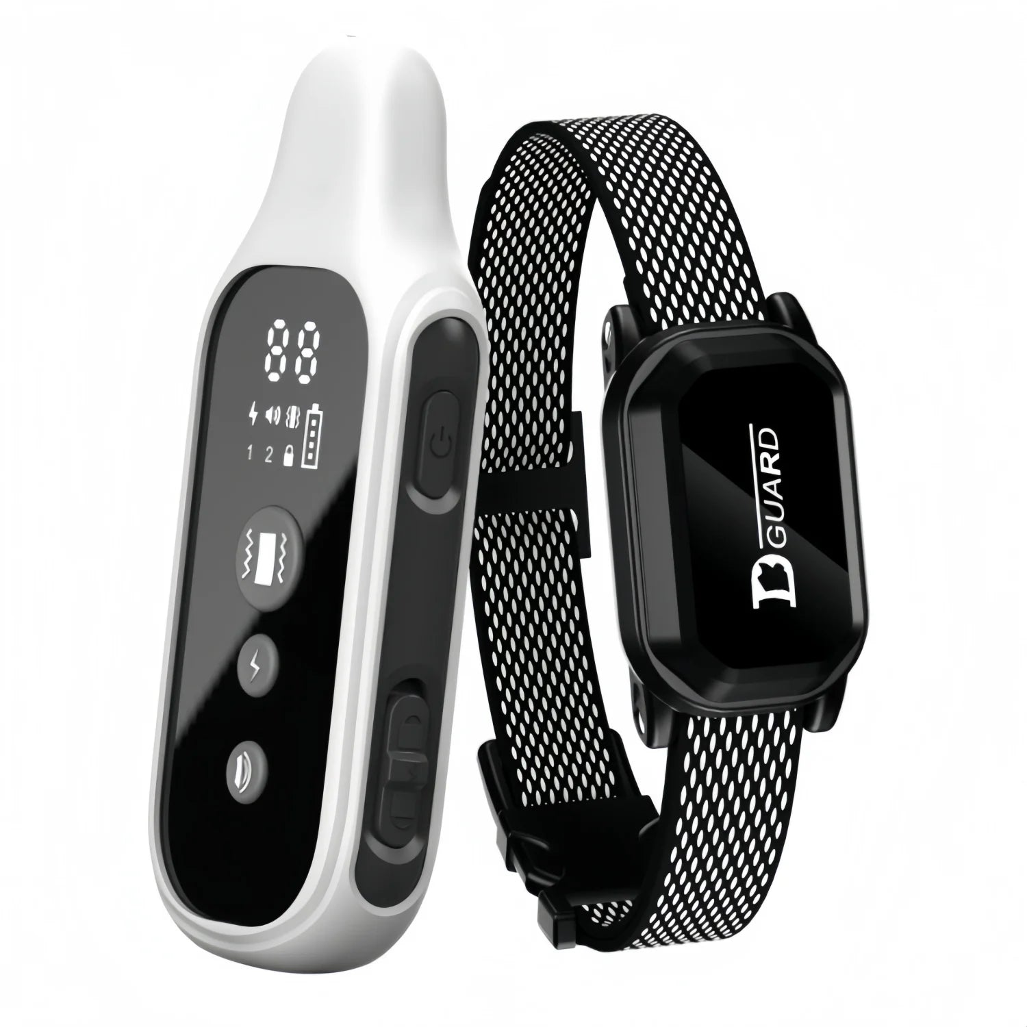 800m Range Dog Training Collar Waterproof Rechargeable Remote Control with LCD Display
