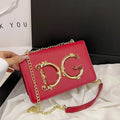 Women's Elegant Leather Commuter Messenger Shoulder Bag