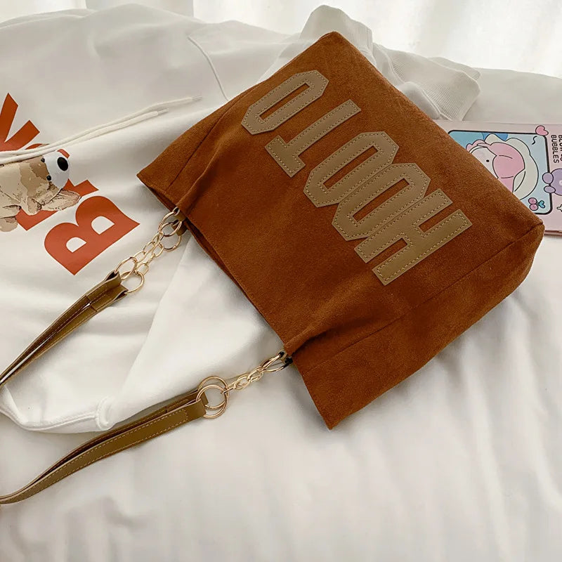Women's Casual Canvas Shoulder Tote Bag
