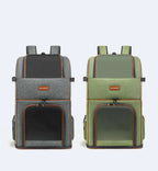 Portable Breathable Double Layer Pet Trolley Bag