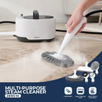 Portable Handheld High Pressure Steam Cleaner with Multi-Surface Accessories 1200W