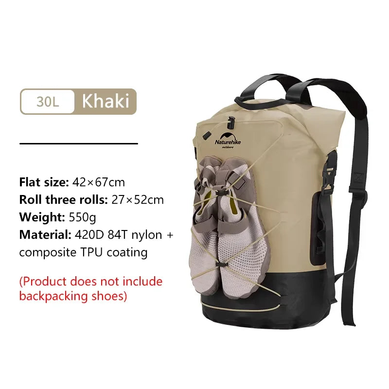 Waterproof Wet and Dry Separation Outdoor Bag with Shoulder Strap