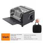 Portable 2-in-1 Camping Gas Stove and Heater with Foldable Shelf