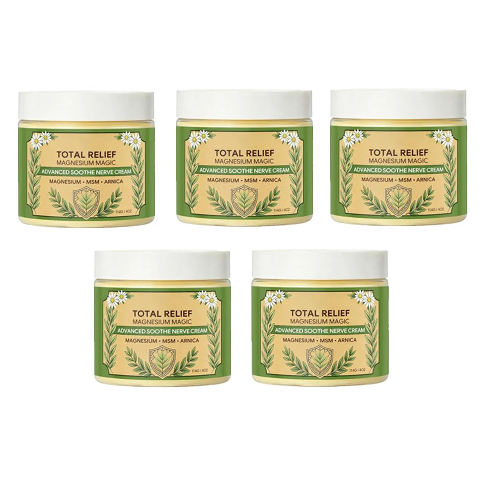 Magnesium MSM Arnica Soothe Nerve Body Cream 4 oz