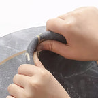 L-Shaped Diatomaceous Earth Non-Slip Absorbent Bathroom Shower Mat