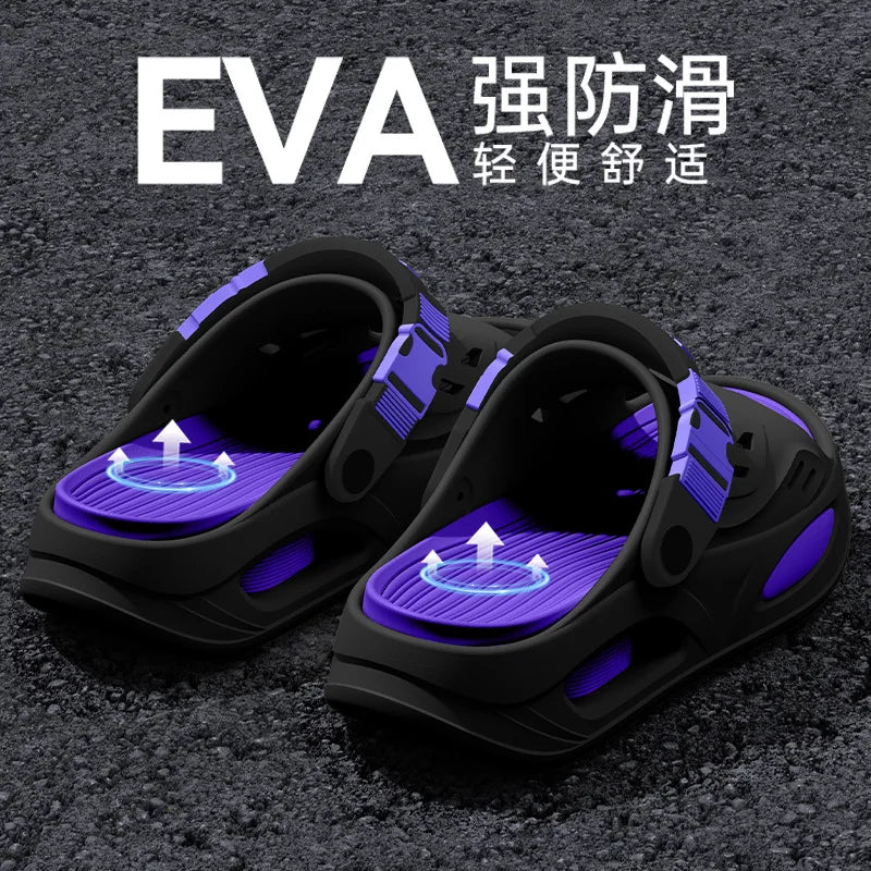 Men's Arch Support EVA Slides Thick Sole Anti-Skid Summer Sandals