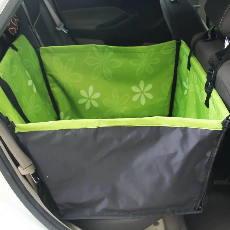 Waterproof Dog Car Seat Cover with Hammock Protector and Non-Slip Backing