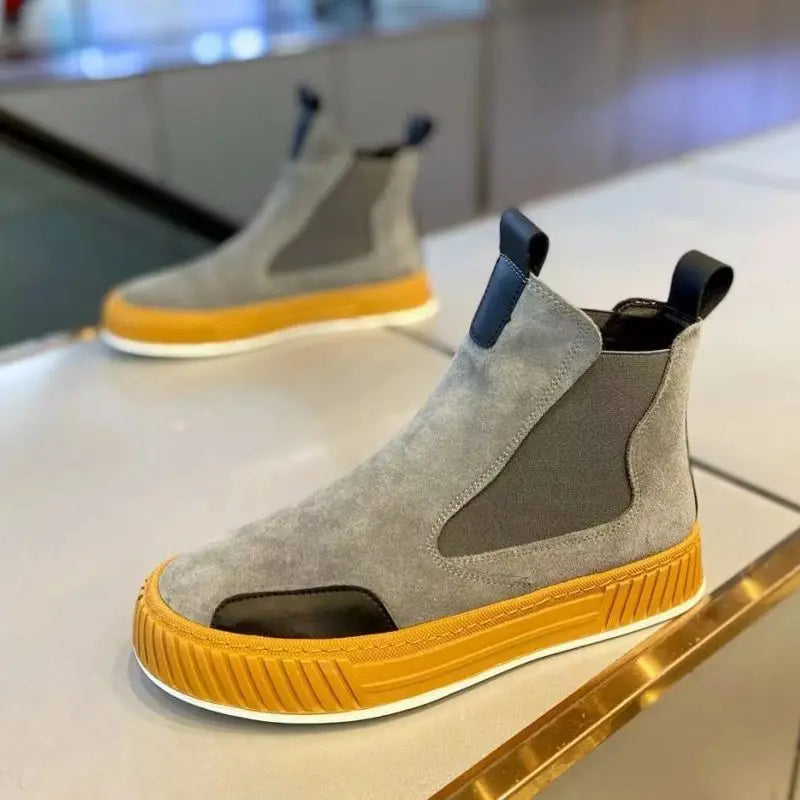 Men's High Top Platform Sneaker Winter Snow Boots