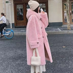 Women's Thick Warm Hooded Faux Fur Coat
