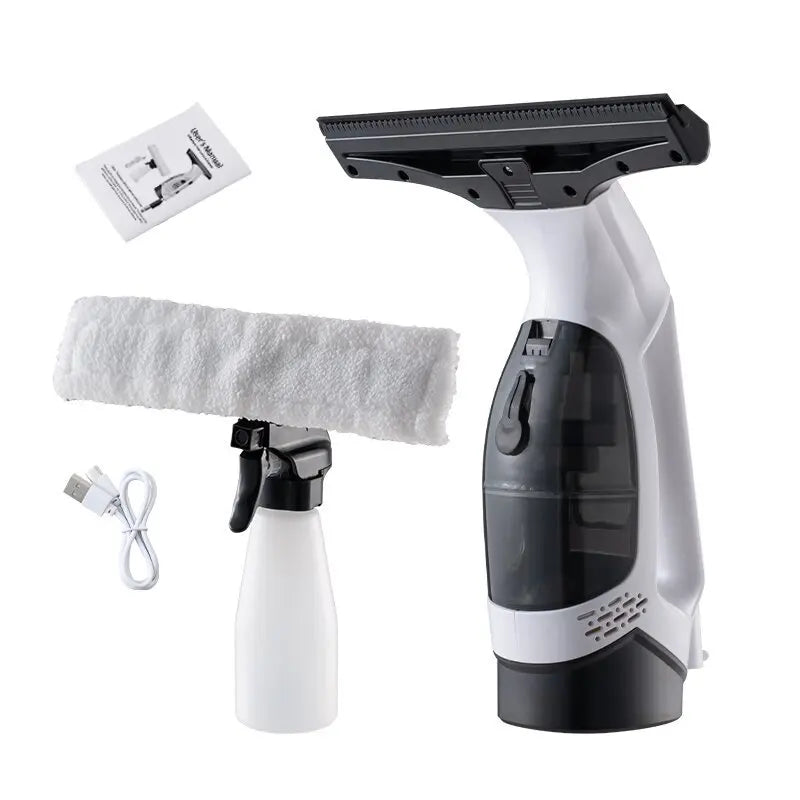 Cordless Electric Window Cleaner Machine with Squeegee