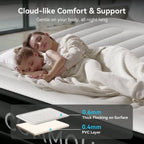 Inflatable Air Mattress and Built-in Pump Airbed
