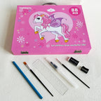 Pink Unicorn 88-Piece Art Painting and Drawing Kit Gift Box Set
