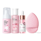 Sakura 7-Piece Skincare Set Hydrating Facial Routine All Skin Types