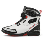 Men's Fashion Leather Breathable Anti-Slip Motorcycle Ankle Boots