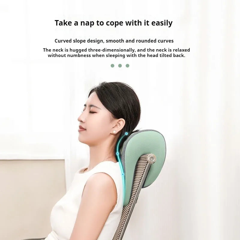 Ergonomic Memory Foam Office Chair Headrest Pillow Neck Support