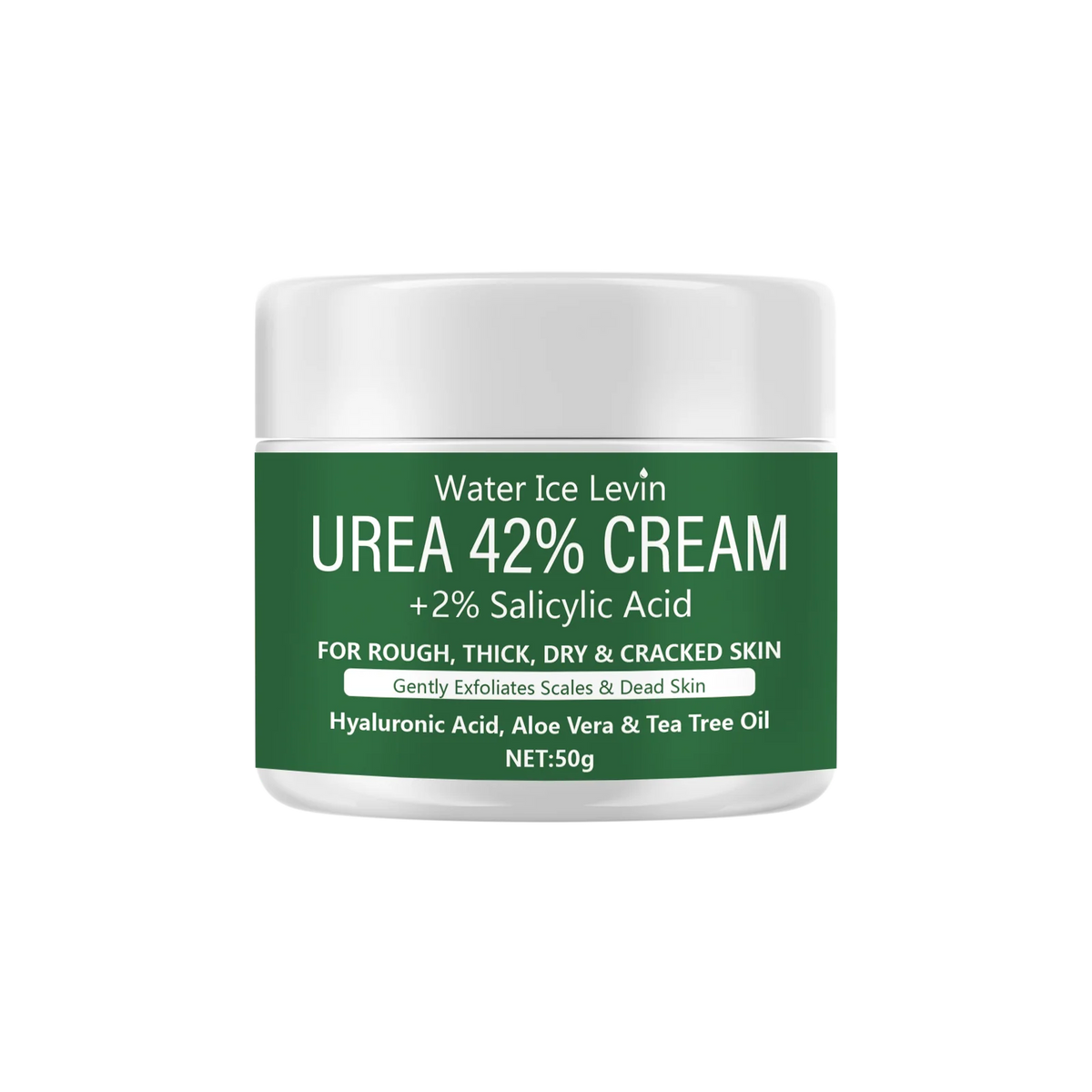 Unisex 42% Urea Salicylic Acid Foot Hand Moisturizer Cream 1.8 oz