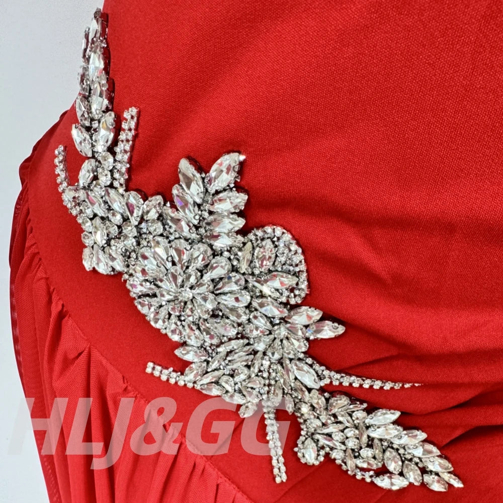 Women's Rhinestone Patchwork Tassel Bodycon Mini Dress