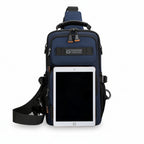 Men's Fashion Oxford Casual Crossbody Chest Bag