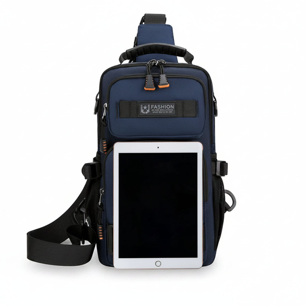 Men's Fashion Oxford Casual Crossbody Chest Bag