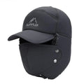 Unisex Winter Thermal Faux Fur Baseball Trapper Hat