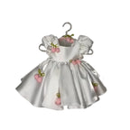 Girls' Tulip Flower Strap Princess Tutu Dress