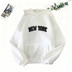 Women's Printed Hoodie Sweatshirt Jogger Pants Set