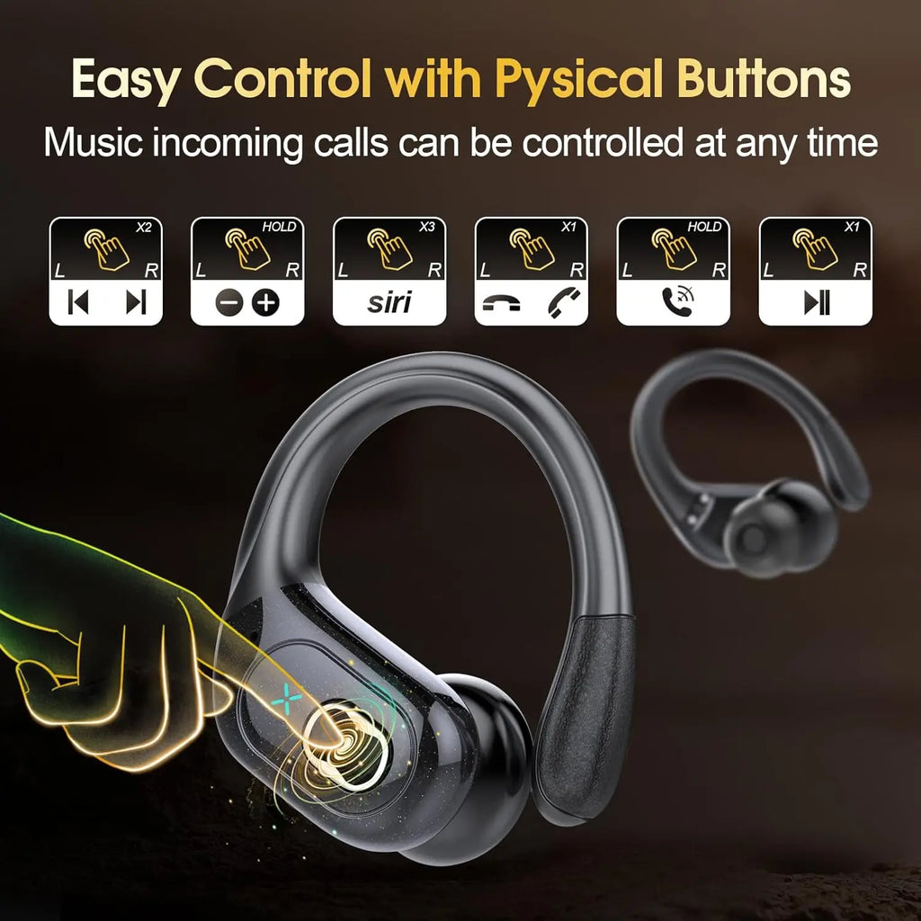 TWS Wireless Bluetooth 5.4 In Ear Earbuds LED Display HD65