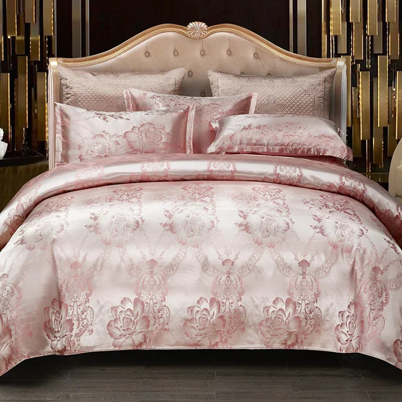 European Luxury Soft Duvet Cover and Bedroom Bedding Set