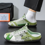 Men's Breathable Mesh Slip-On Mules Casual Summer Shoes