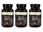 Fermented Black Garlic Capsules and Herbal Antioxidant Supplement