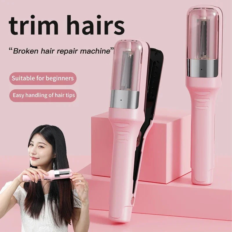 Automatic Split End Hair Trimmer Cordless Damaged Ends Cutter